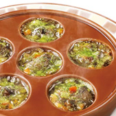 エスカルゴのオーブン焼き